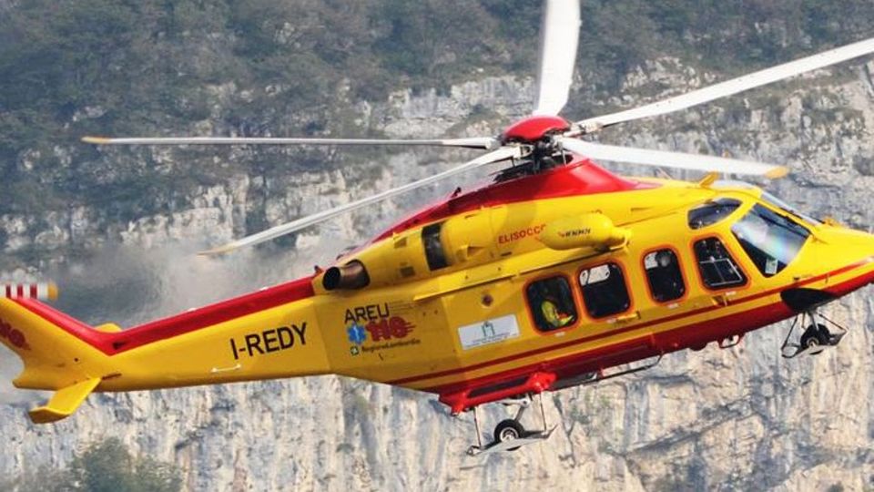 Anziano cade sul San Martino Recuperato con l’elisoccorso Anziano cade sul San Martino Recuperato con l’elisoccorso