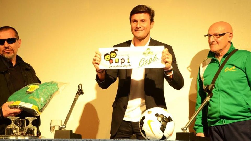 La casa don Guanella porta un altro big Giovedì Javier Zanetti La casa don Guanella porta un altro big Giovedì Javier Zanetti