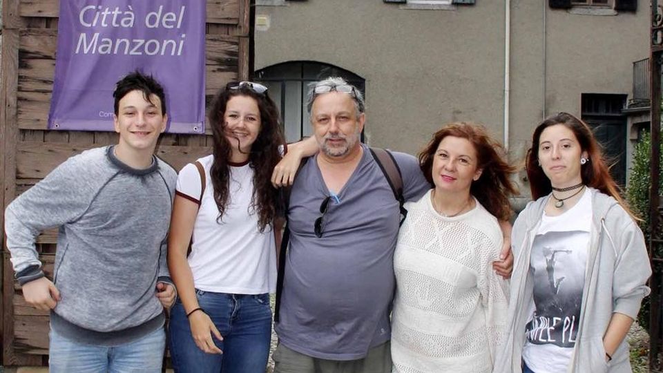 Il pronipote di Manzoni dalla Spagna a Lecco Il pronipote di Manzoni dalla Spagna a Lecco