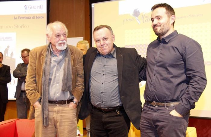 Da sin Gianfranco Calligarich , Eraldo Baldini e Valerio Callieri