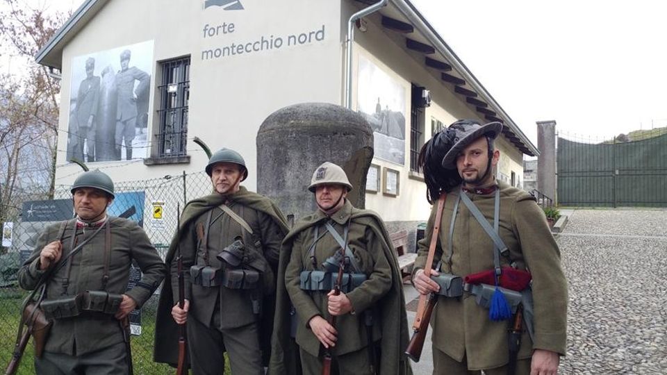 Al Forte tra baionette e crocerossine La Grande guerra rivive al Montecchio Al Forte tra baionette e crocerossine La Grande guerra rivive al Montecchio