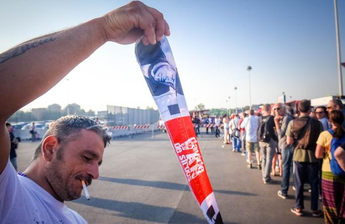 Como pomeriggio tutti in attesa per il grande concerto di Davide Van De Sfroos a San Siro