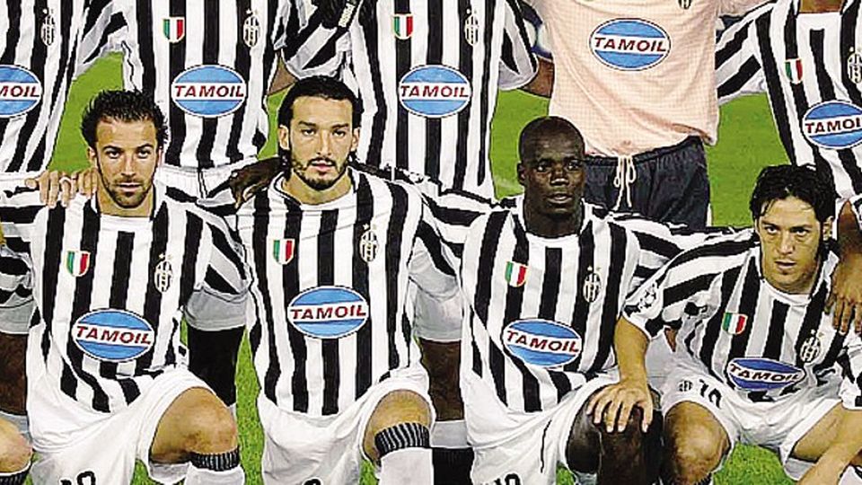 Tacchinardi alla Zidane per la seconda squadra con il marchio Juventus Tacchinardi alla Zidane per la seconda squadra con il marchio Juventus