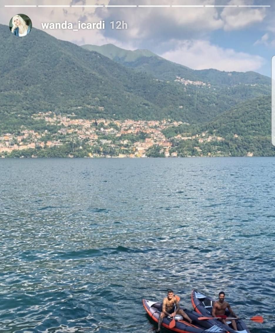 Mauro Icardi e Lisandro Lopez Mauro Icardi e Lisandro Lopez