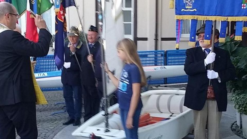In Canottieri Lecco la targa che ricorda Giuseppe Badoni In Canottieri Lecco la targa che ricorda Giuseppe Badoni