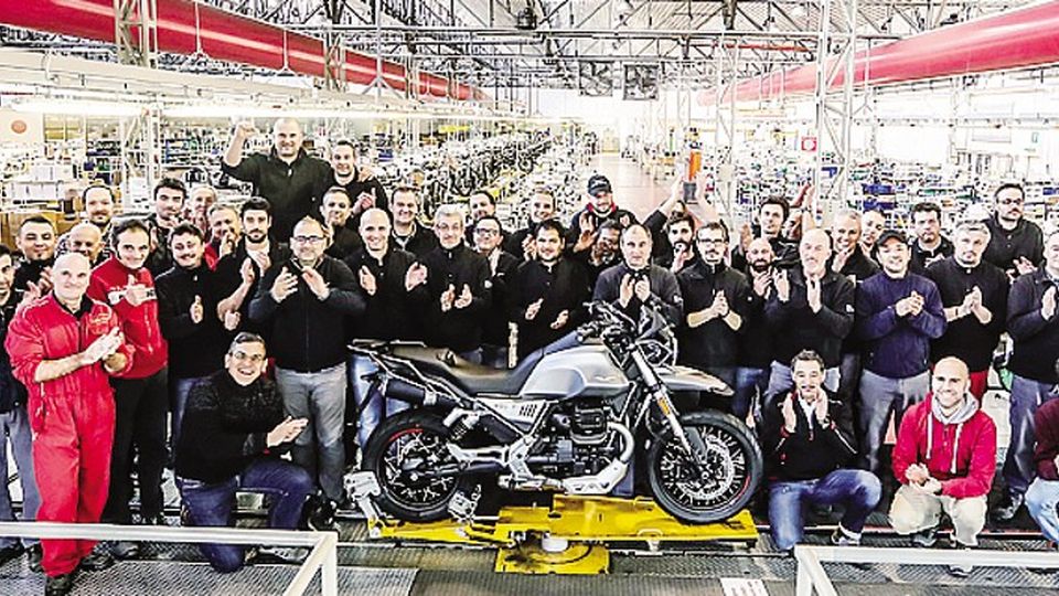 Il primo vagito della nuova Moto Guzzi V85 TT Il primo vagito della nuova Moto Guzzi V85 TT