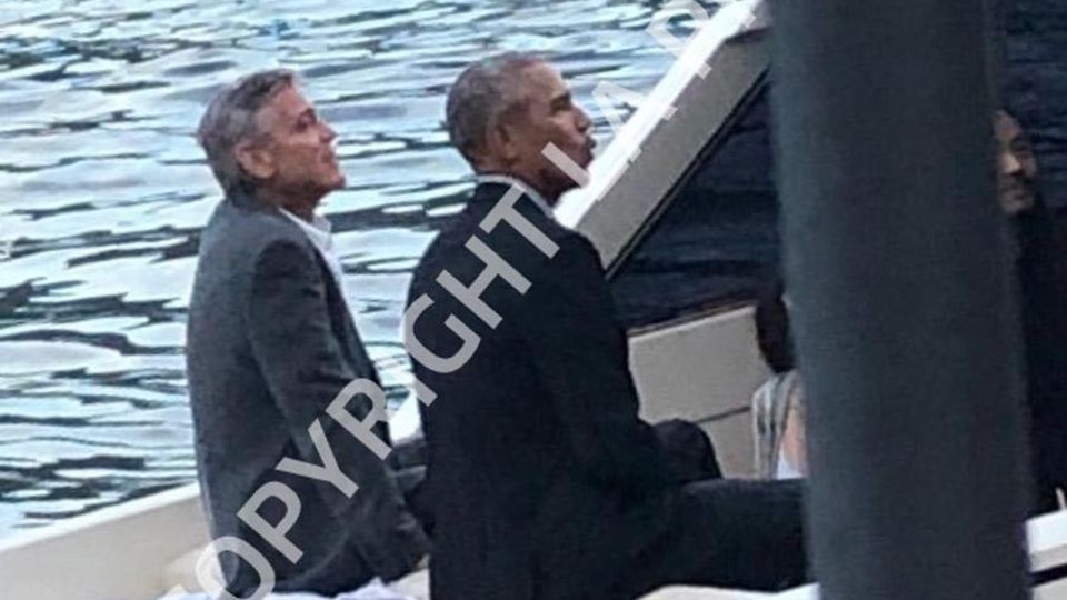 George e Obama a Villa d’Este Le immagini esclusive dell’arrivo George e Obama a Villa d’Este Le immagini esclusive dell’arrivo