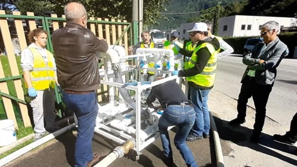 Lavori sotto terra senza rompere l’asfalto Introbio pioniere del metodo israeliano Lavori sotto terra senza rompere l’asfalto Introbio pioniere del metodo israeliano