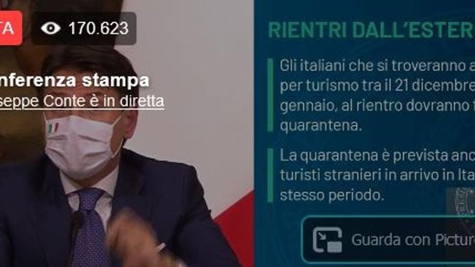 Conte: «Un nuovo inizio» La conferenza stampa sul Dpcm Conte: «Un nuovo inizio» La conferenza stampa sul Dpcm