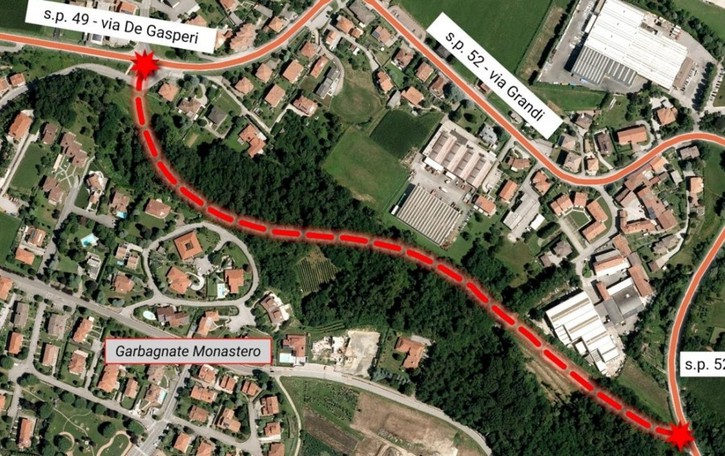 «Ecco la tangenziale che toglie il traffico dal centro dei paesi dell’Oggionese»