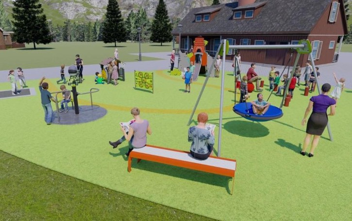 Barzio, un parco giochi alla Fornace Dove tutti i bambini sono uguali