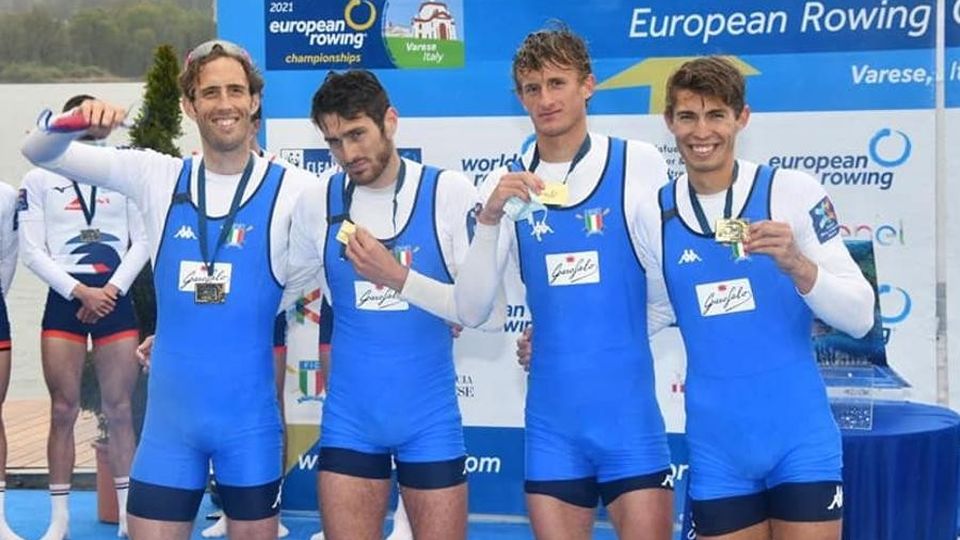 Una pioggia di medaglie sui remi lecchesi agli Europei Una pioggia di medaglie sui remi lecchesi agli Europei
