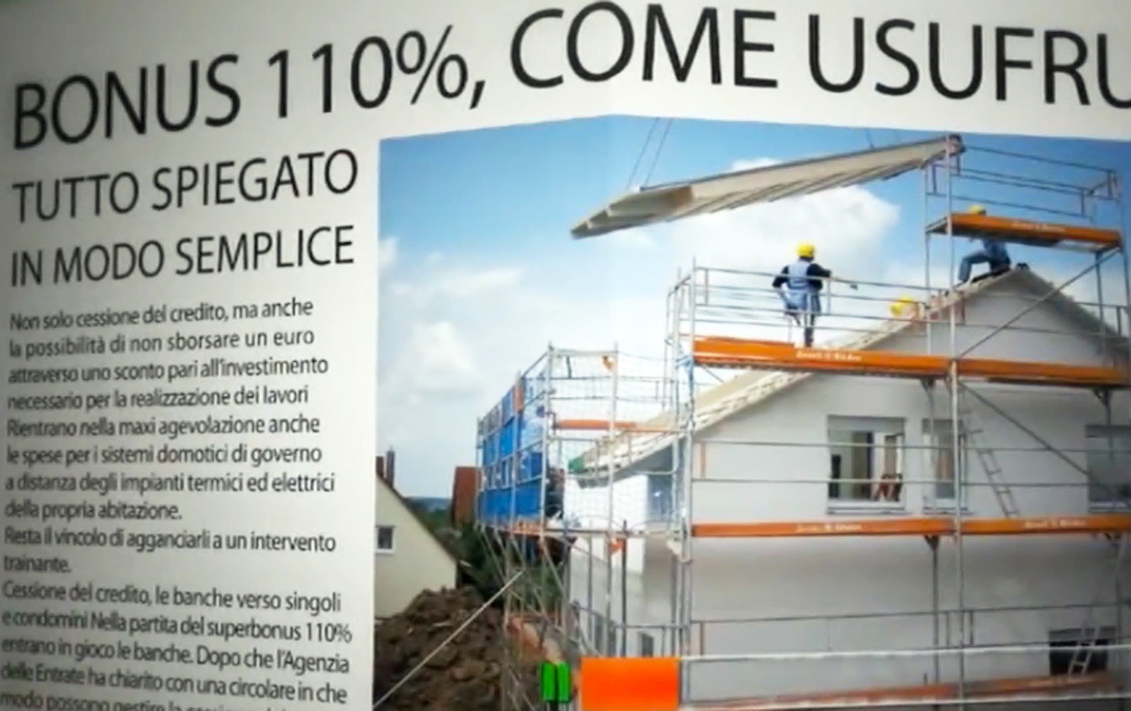Bonus 110%, tutte le novità e le domande dei lettori nella nuova trasmissione TV