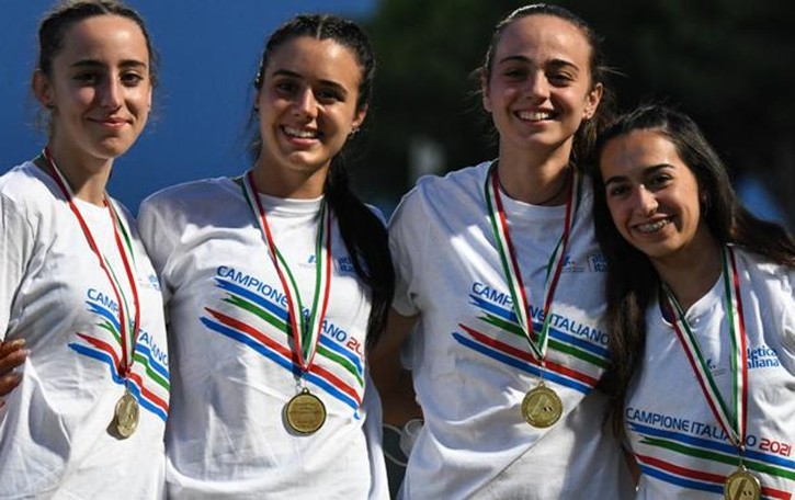 Tricolori: è d’oro la 4x100 juniores Bottino di tre medaglie per Lecco