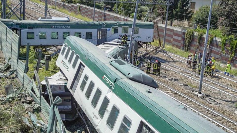 Il treno di Paderno deragliato Dopo un anno nessuna risposta Il treno di Paderno deragliato Dopo un anno nessuna risposta