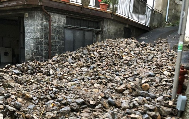 Nubifragio, conto salato per Pasturo «Colpa di chi getta gli arbusti nel canale»
