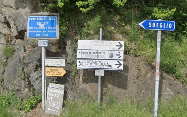 Ponte sulla Valle del Sales Camion vietati per sicurezza