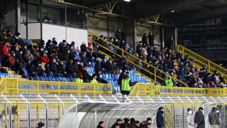 Spettatori, blucelesti quinti per presenze: 934 di media Spettatori, blucelesti quinti per presenze: 934 di media