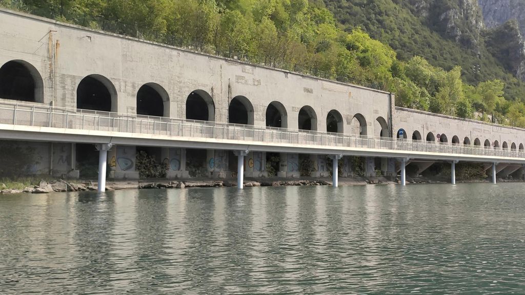 La ciclabile da Pradello a sbalzo a lato delle gallerie. Le prime immagini del progetto La ciclabile da Pradello a sbalzo a lato delle gallerie. Le prime immagini del progetto