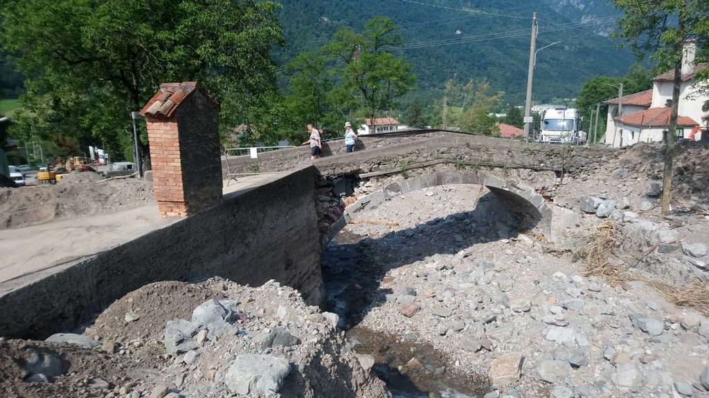 Un milione e mezzo contro le alluvioni Un milione e mezzo contro le alluvioni