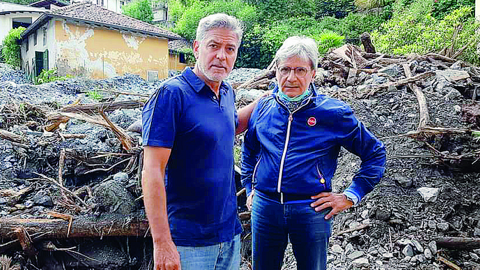 Laglio, Clooney in arrivo a Villa Oleandra Laglio, Clooney in arrivo a Villa Oleandra