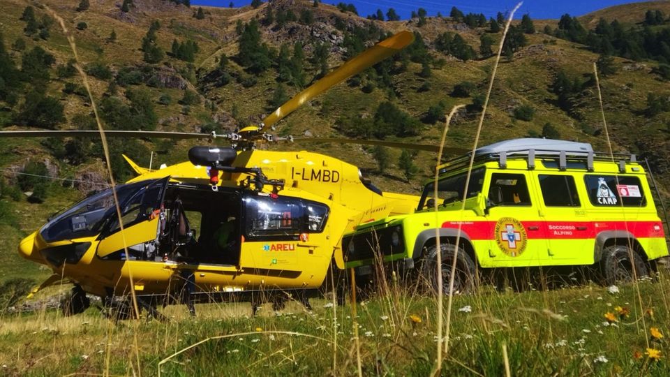 Cade in bici sui monti. Salvato il giorno dopo Cade in bici sui monti. Salvato il giorno dopo