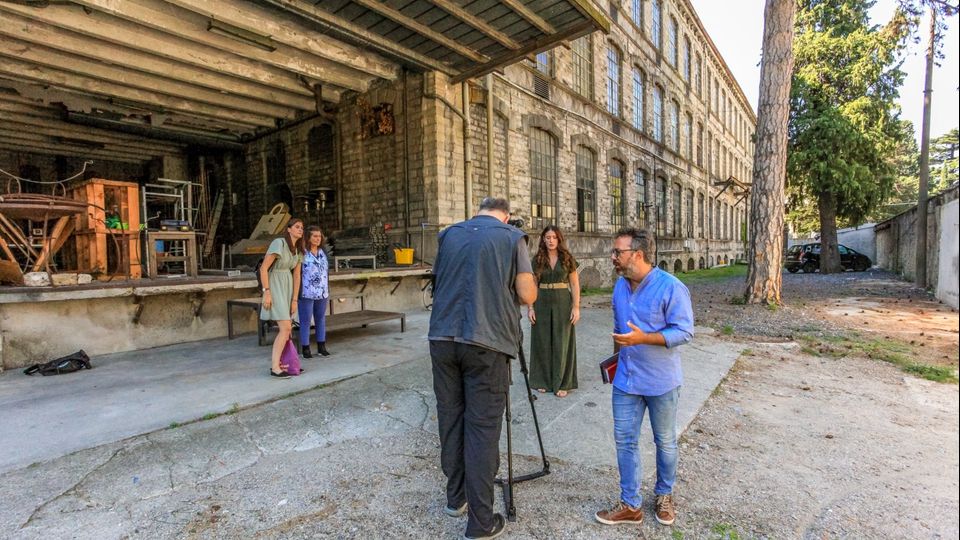 Un Borgo d’Italia. Le riprese di Rai 3 per “Kilimangiaro” Un Borgo d’Italia. Le riprese di Rai 3 per “Kilimangiaro”