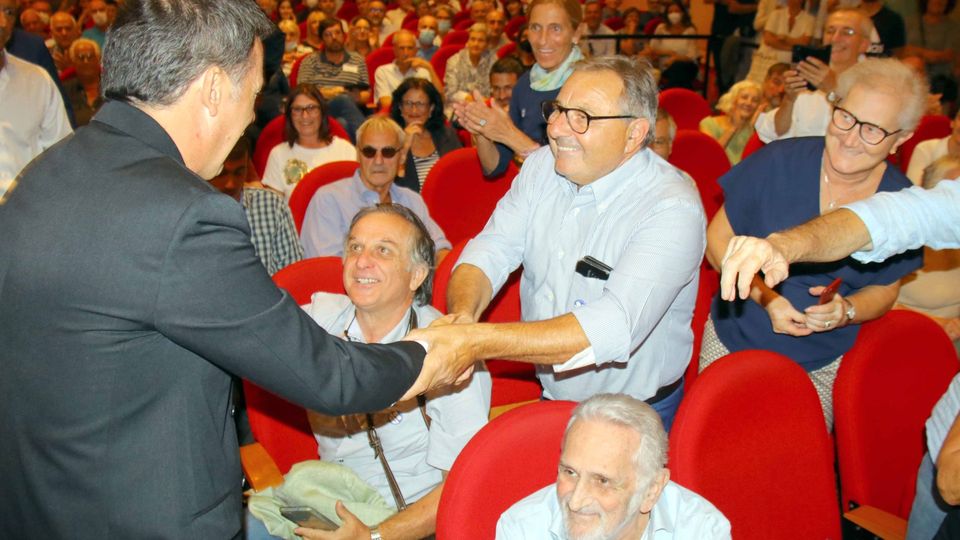Renzi in città: «Letta? Fa assist a Meloni» Renzi in città: «Letta? Fa assist a Meloni»