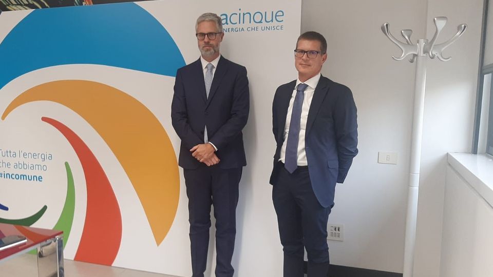 Acsm, nuovo brand: diventa Acinque Acsm, nuovo brand: diventa Acinque